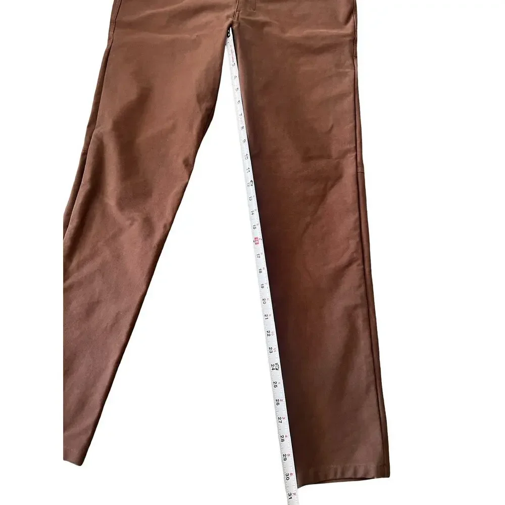 Lululemon Mens Brown Slim Fit Pants Size 31 Stretch Casual Work Travel